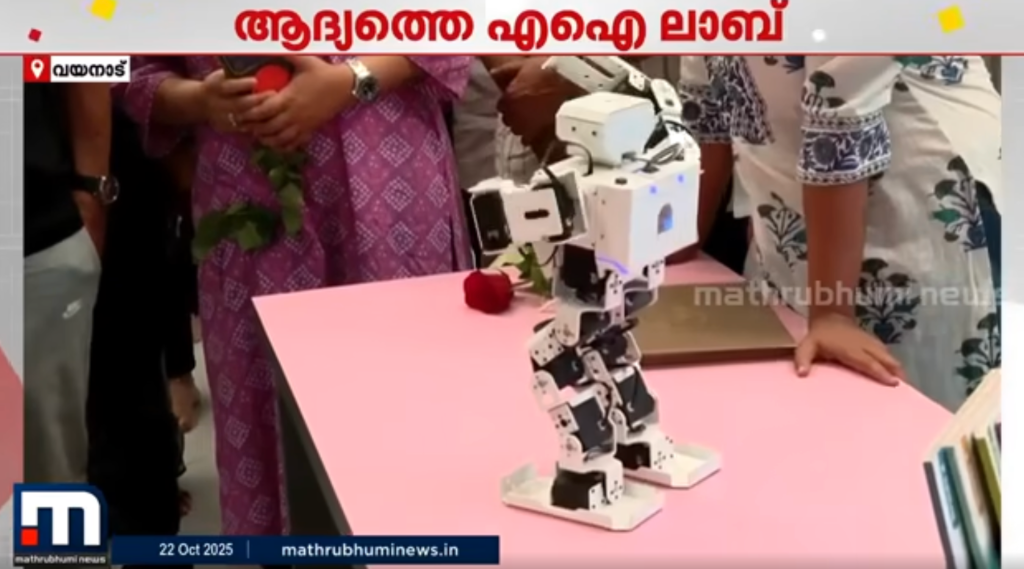 Humanoid robot showcase
